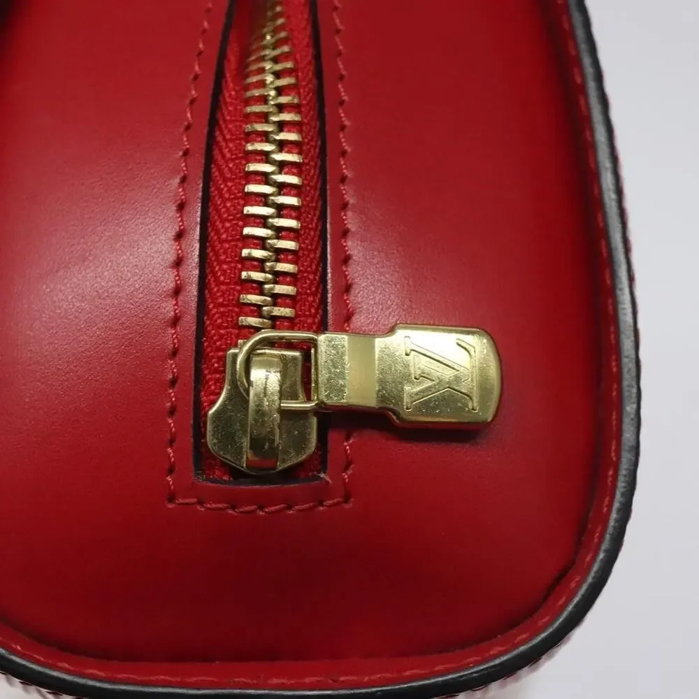 Louis Vuitton Epi Dauphine MM Pouch Red